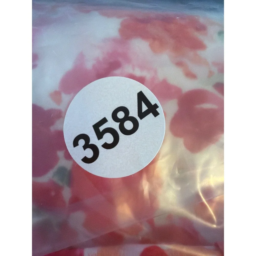 Haute Hippie Floral Halter Dress Kids 24M Pink‎ Orange Cotton Scalloped Summer